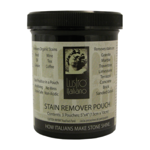 Éliminateur de taches en sachet pour pierres naturelles